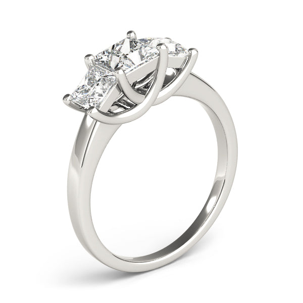 ENGAGEMENT RINGS 3 STONE PRINCESS - Image 9