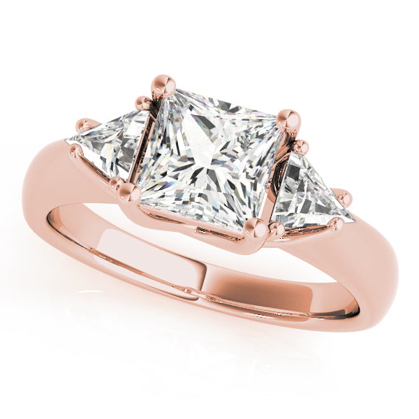 ENGAGEMENT RINGS 3 STONE PRINCESS - Image 9